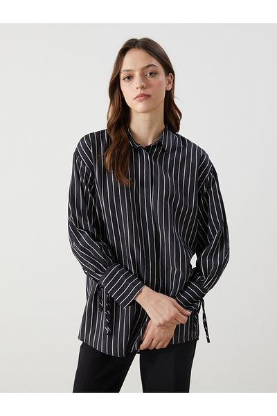 LC Waikiki Striped Oversize Women's Shirt Tunic