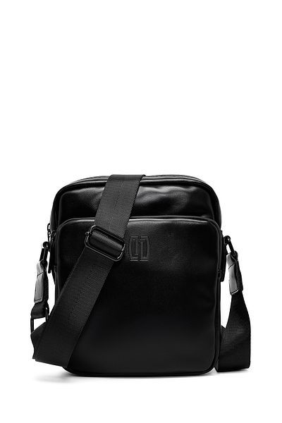 Derimod Men's Black Messenger Bag 25Sbd300318