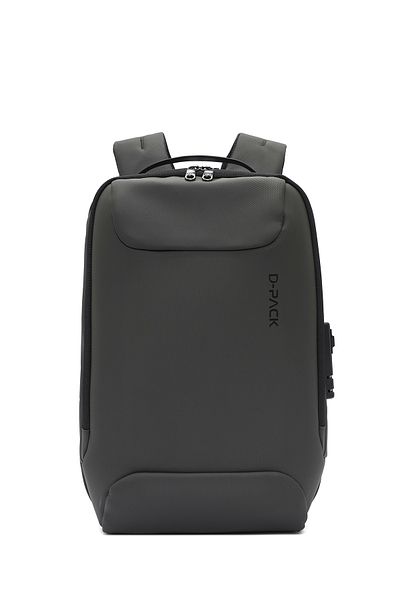Derimod D-Pack Men's Khaki Technological Hardcase Backpack 23Sbd3011Hc