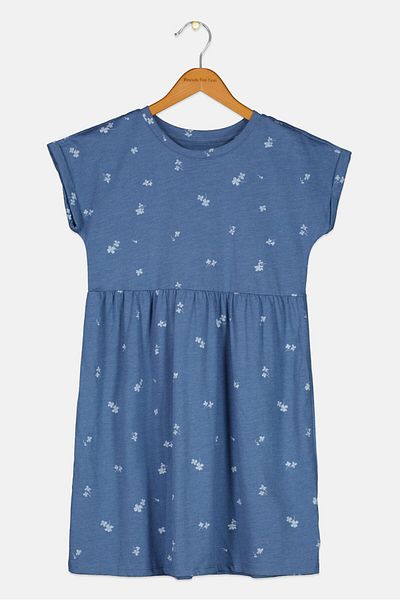 GAP Kids Girl Floral Print Dress, Multicolor