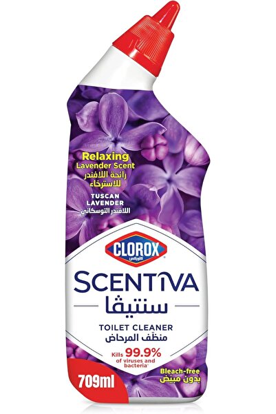 Clorox Scentiva Toilet Cleaner, 709ml, Tuscan Lavender