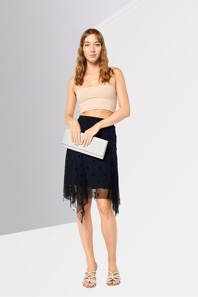 Givenchy Women Brand Logo Mini Skirt, Black