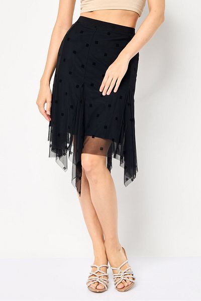 Givenchy Women Brand Logo Mini Skirt, Black