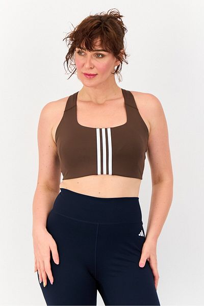 adidas Women Sportswear Fit Lightly Padded Outdoor Sports Bra, Multicolor