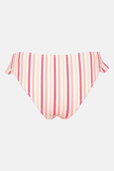 Scotch & Soda Women Stripe Bikini Bottom, Multicolor