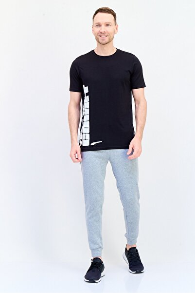 Puma Men Sportswear Fit Short Sleeve Outdoor T-Shirt, Black