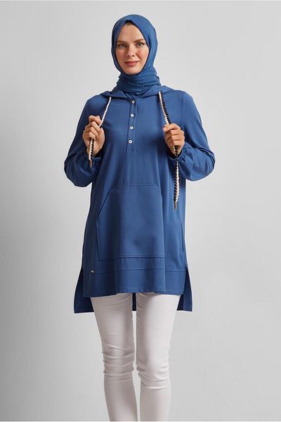 Alvina Hooded Tracksuit Tunic 45472