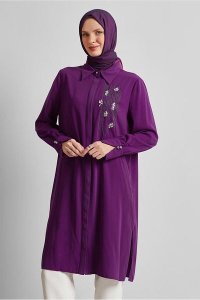 Alvina Beaded Detail Tunic 45371