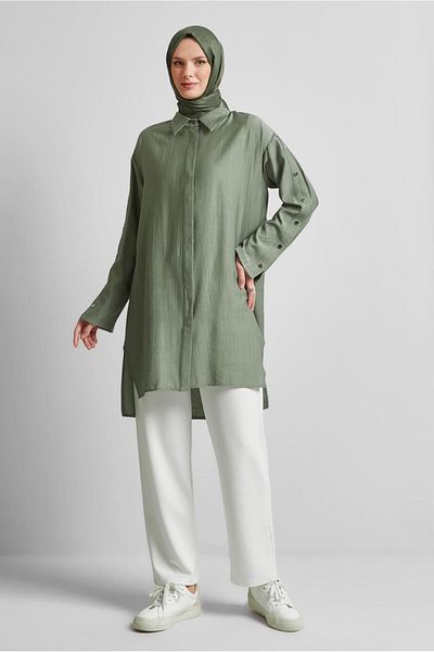 Alvina Tunic with Clip Detail 45681