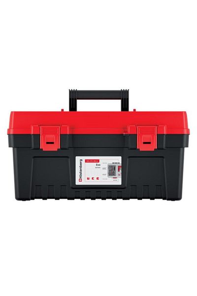 Generic Kistenberg EVO 55 Durable Tool Box with Removable Separators Black and Red