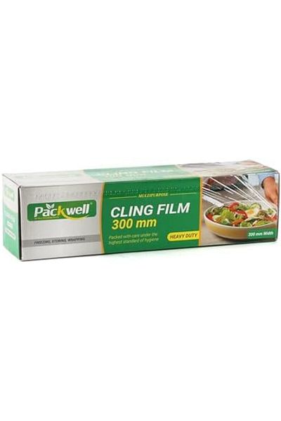 Packwell Cling Film 30 cm 1.5 KG stretch wrap food wrap plastic wrap wraping