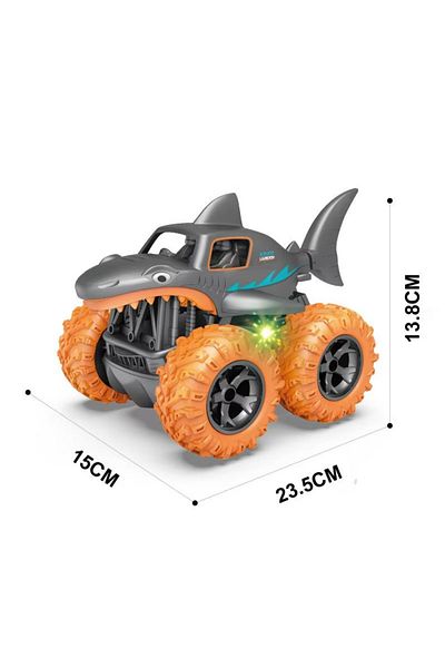 rexa Remote Control Rotating Filping Small Shark Rc Stunt Car Toys