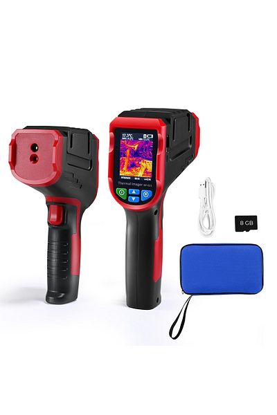 AcronicPro AcronicPro Digital Thermal Camera, 2600mAh USB Battery, -10℃/400℃, Card, Black