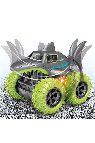 rexa Remote Control Rotating Filping Small Shark Rc Stunt Car Toys