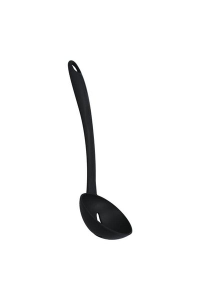 Generic Tefal Bienvenue Nylon Handle Heat Resistant Slotted Skimmer Black 2744512
