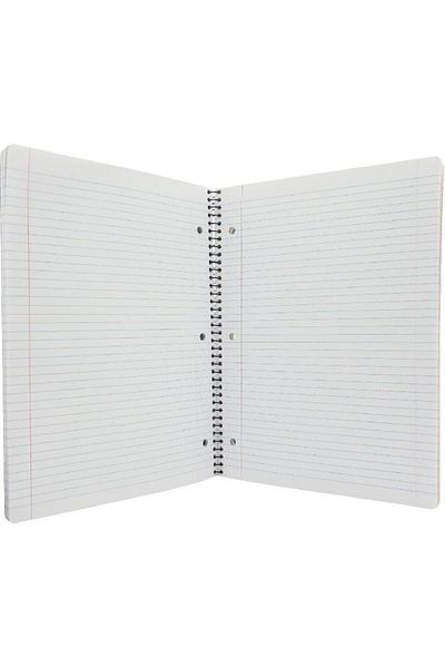 Roco Neon Purple Lined Notebook A4 - 150 Sheets