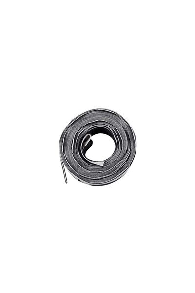 Generic Velcro One Wrap Strap Black and Grey 8 x 0.5inch