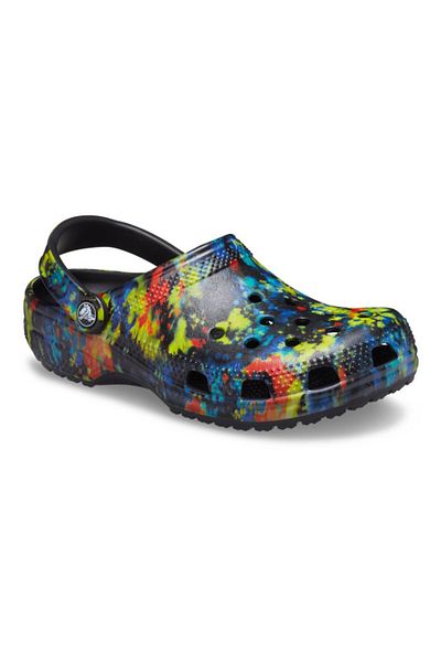 Crocs Saboți Crocs Classic Tie-Dye Graphic Clog 48-49 EU - M13 US Multicolor - Turq Tonic/Multi