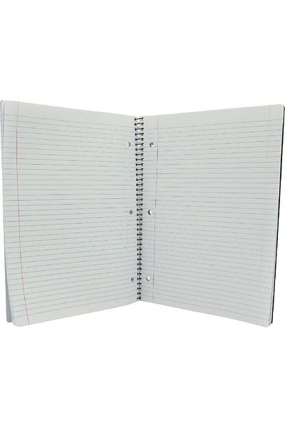 Roco Neon Royal Blue Single Ruled Notebook A4 - 100 Sheets (Arabic)