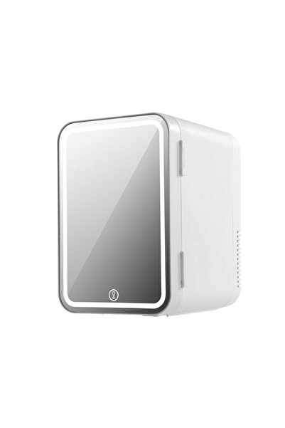 FONIX Mini Cosmetics Refrigerator, LED Fridge Cosmetics Remote Control, Portable, Lightweight, Refrigerator Function