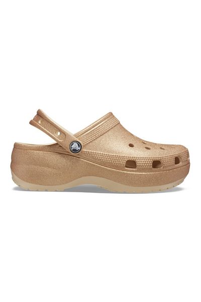 Crocs Saboți clasici cu platformă și sclipici pentru femei
