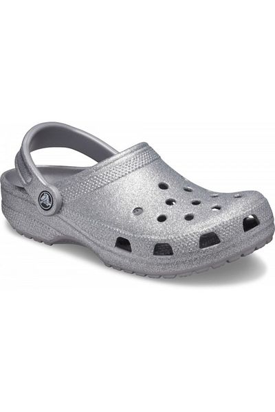 Crocs Sabot clasic cu sclipici