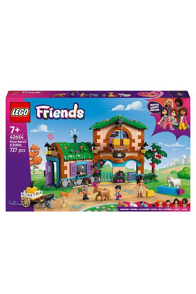 LEGO مزرعة وحظيرة الحصان الصغير للأصدقاء 42654