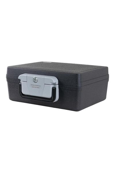 Generic StarTech Fireproof and Waterproof Flat Key Chest Safe Black 8kg STFW17A-S