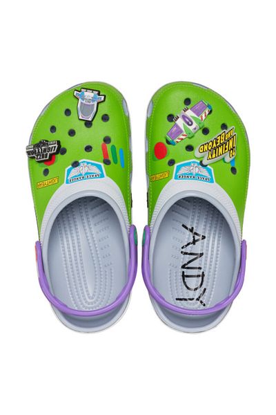 Crocs Clogs Crocs Classic Toy Story Buzz Clog 38-39 EU - M6/W8 US Gray - Blue Gray