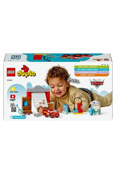 LEGO ®   Duplo ®   Disney and Pixar Cars Mcqueen’S Visit to Doc’S Garage 10456- 2+ Toy Set (35P)
