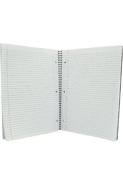 Roco Neon Royal Blue Lined Notebook A4 - 100 Sheets (200 Pages)