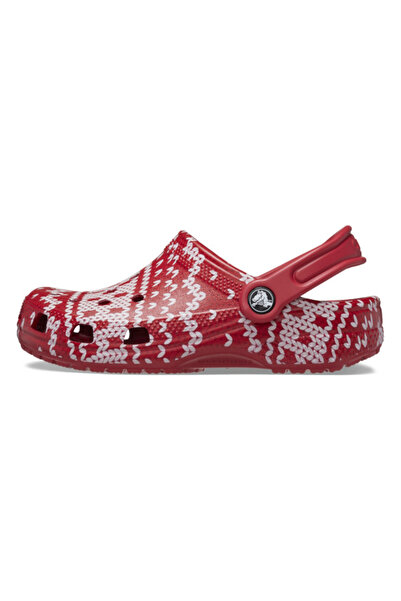 Crocs Saboti toddler classic holiday sweater clog - multi