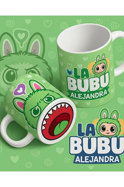 Toum Labubu Full Printed Ceramic Mug