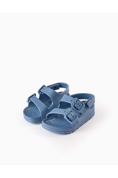 Ziddy Light Rubber Sandals for Babies, Blue