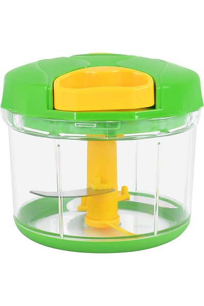 Winsor Manual Onion Cutter | Transparent Vegetable Chopper With Stainless Steel Blades | Multifuncti