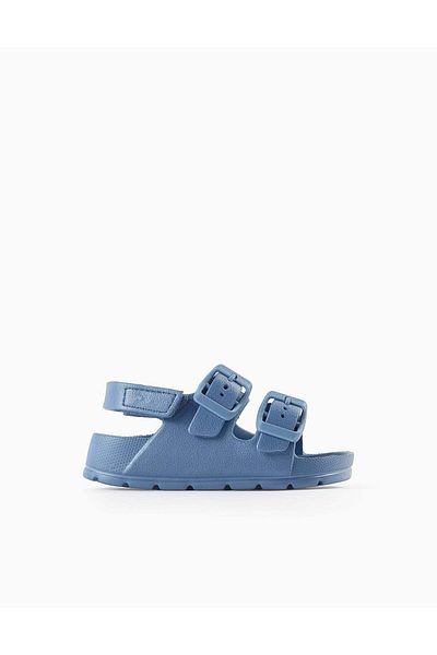 Ziddy Light Rubber Sandals for Babies, Blue