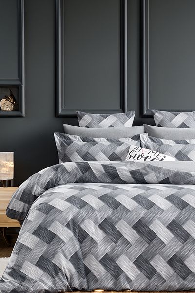 Always Double Sided Single Duvet Cover Set with Elastic Sheet