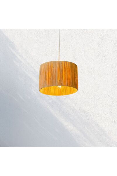 Maison Avf Kasos Rafya Hasır Bohem Avize