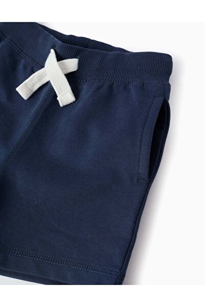 Ziddy Jogger Shorts for Baby Boys, Dark Blue