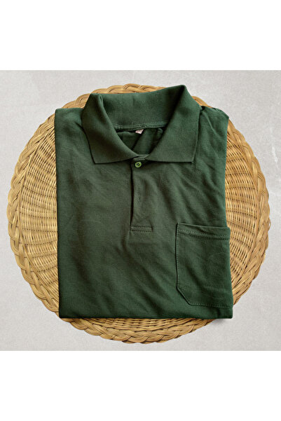 Besafe Pike Kumaş Polo Yaka Kısa Kol Cepli Tişört