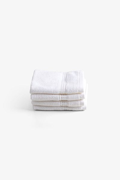 Goldstar Home Belva 4-Piece Hand Towel Set 30X30 Cream