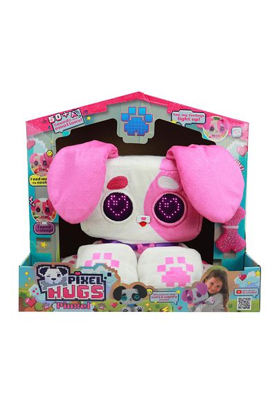 Pixel Hugs Electronic Plush (Pink/White)