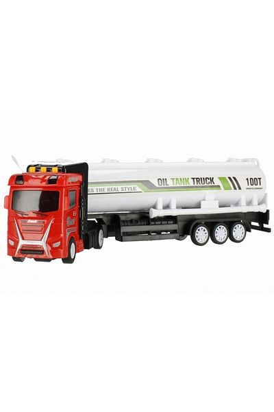 rexa Oil Tanker Truck Toy – Large Fuel Transport Vehicle Model for Kids