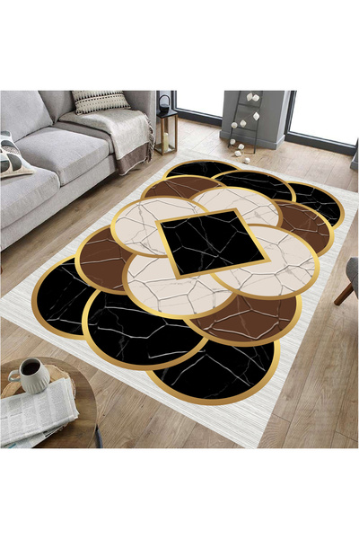 GNL HOME Modern Desen Dijital Baskı Salon,Koridor,Mutfak,Balkon,Ofis Halısı