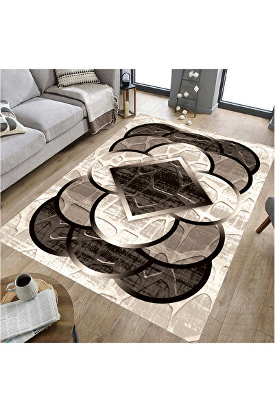 GNL HOME Modern Desen Dijital Baskı Salon,Koridor,Mutfak,Balkon,Ofis Halısı