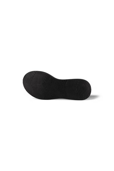 M.P. Women's Black Casual Sandals - Black, Textile