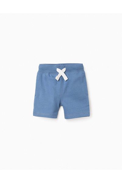 Ziddy Jogger Shorts for Baby Boys, Blue