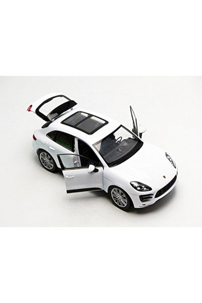 Sunman Burago 1:24 Ölçekli Porsche Macan Model Araba Beyaz