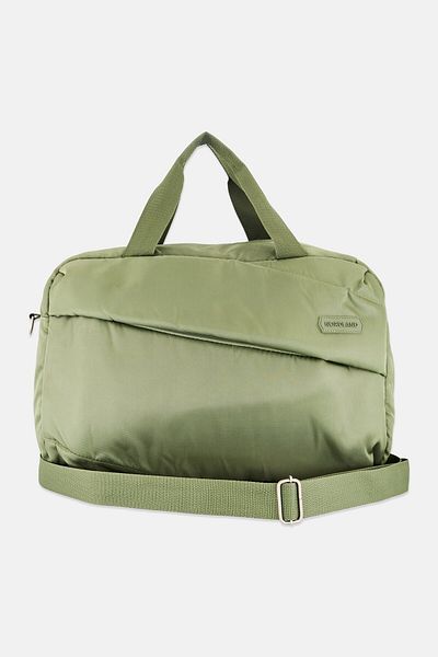 Nordland Men Brand Logo Duffle Bag 30 H x 40 L x 25 W cm, Olive
