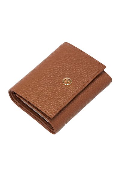 Tergan Tan Genuine Leather Women's Wallet - S1Cb00005633-B67